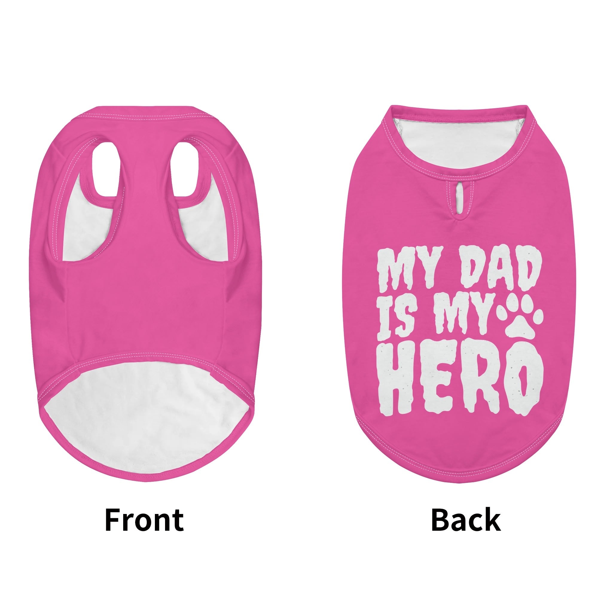 My Dad is My Hero  – Dog Shirt