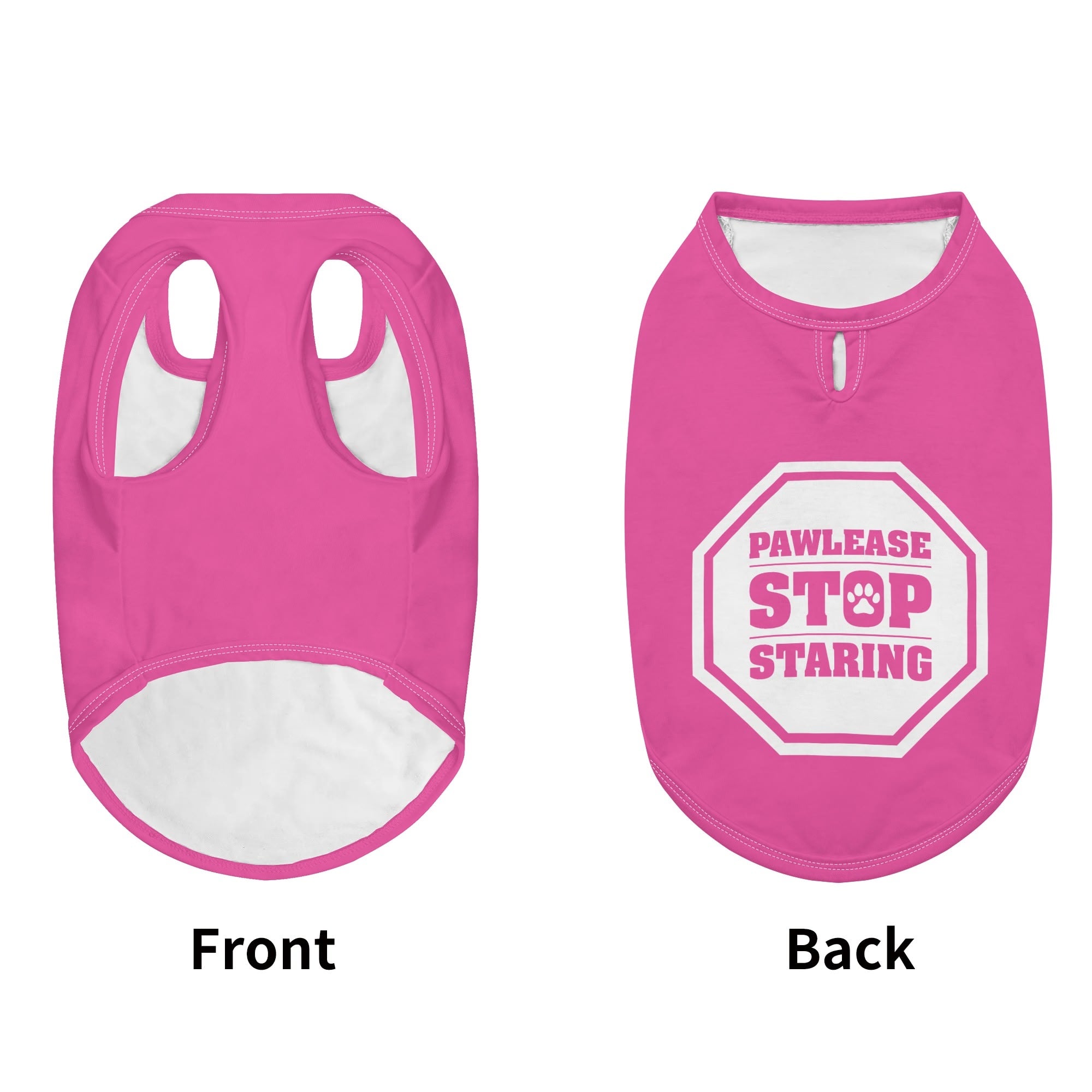 Pawlease Stop Staring  – Dog Shirt