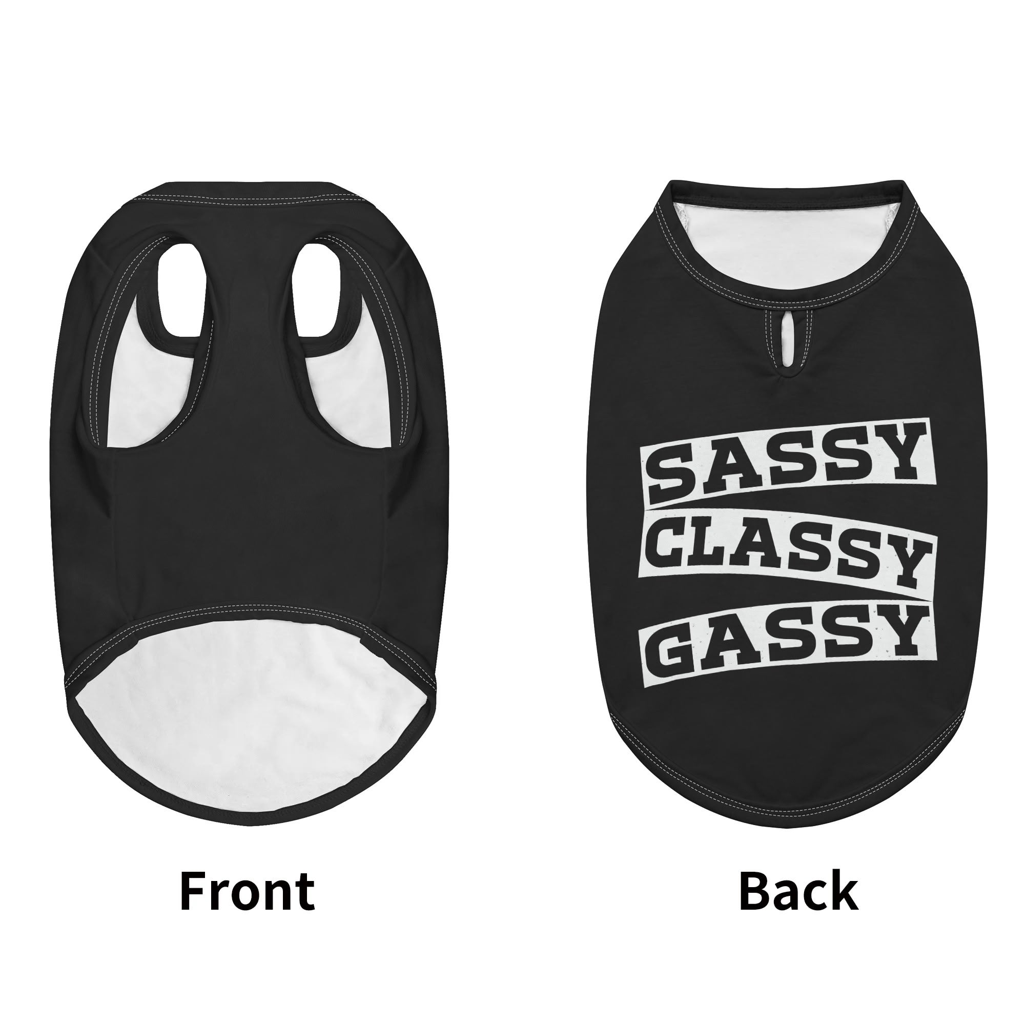 Sassy, Classy, Gassy  – Dog Shirt
