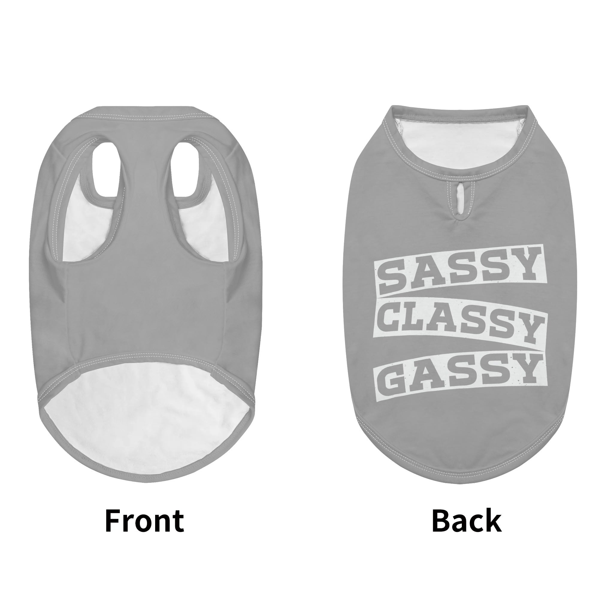 Sassy, Classy, Gassy  – Dog Shirt