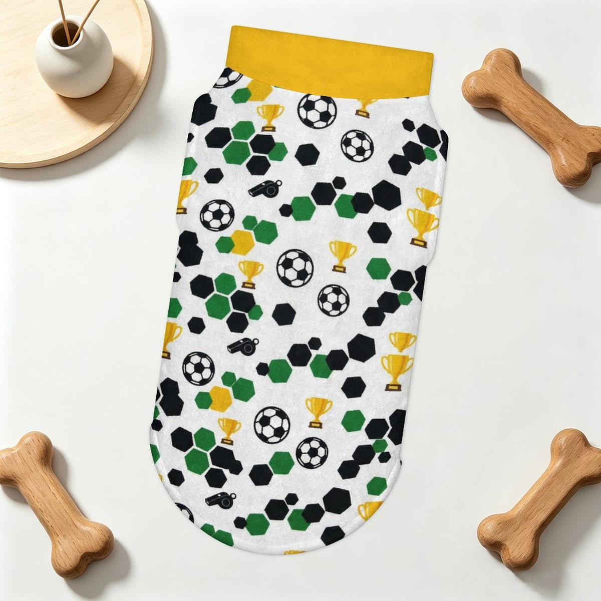 Soccer Champion Small Dog Fleece Vest