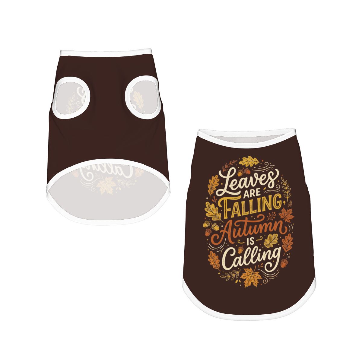 Autumn Is Calling Small Dog Shirt