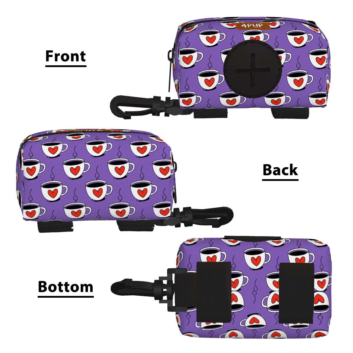 Winston - Dog Poop Bag Holder  | Leash Attachment
