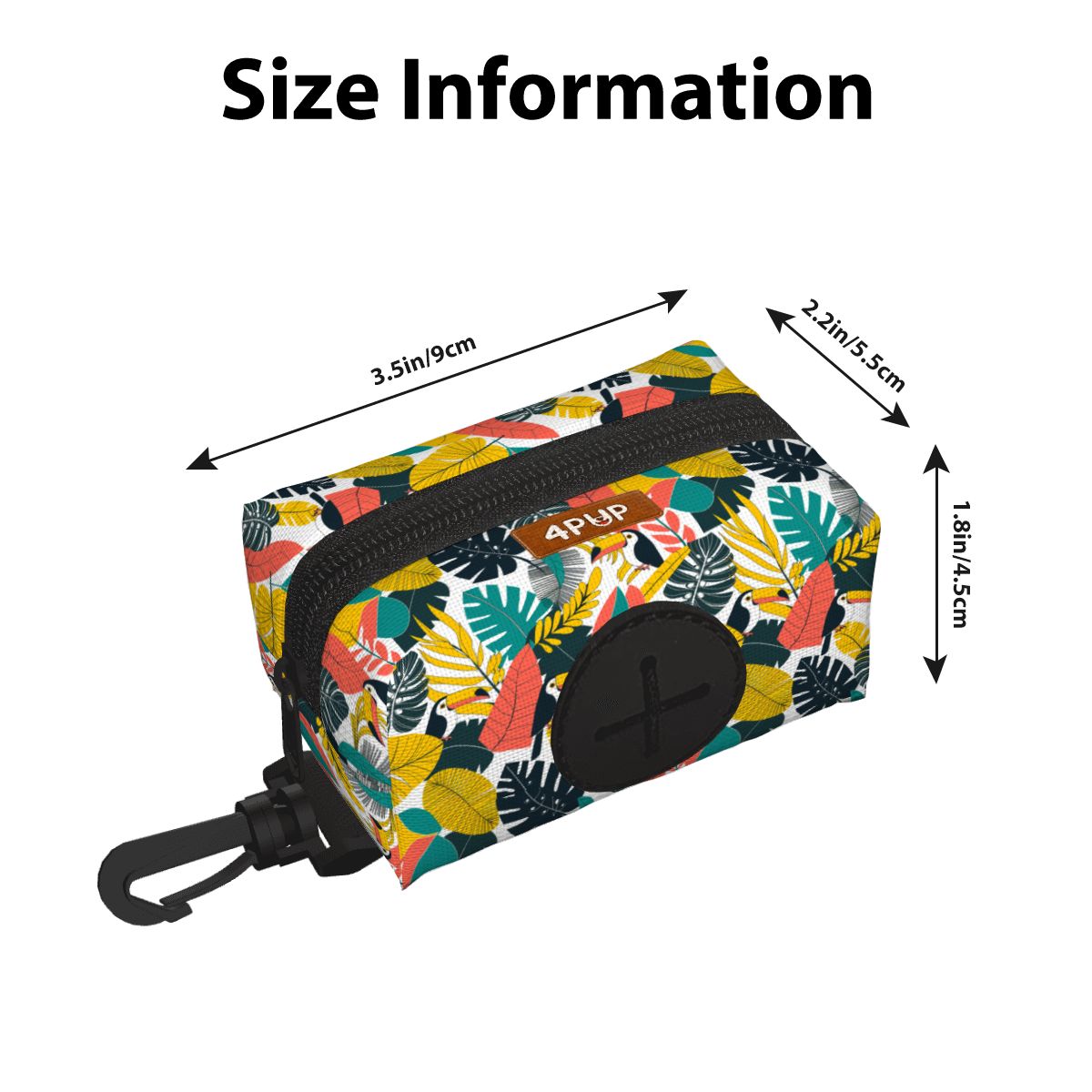 Chloe  - Dog Poop Bag Holder  | Leash Attachment