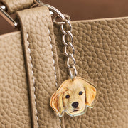 Personalized Dog Portrait Keychain