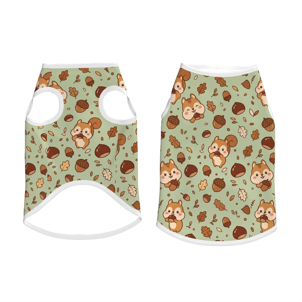 Autumn Squirrels Big Dog Shirt