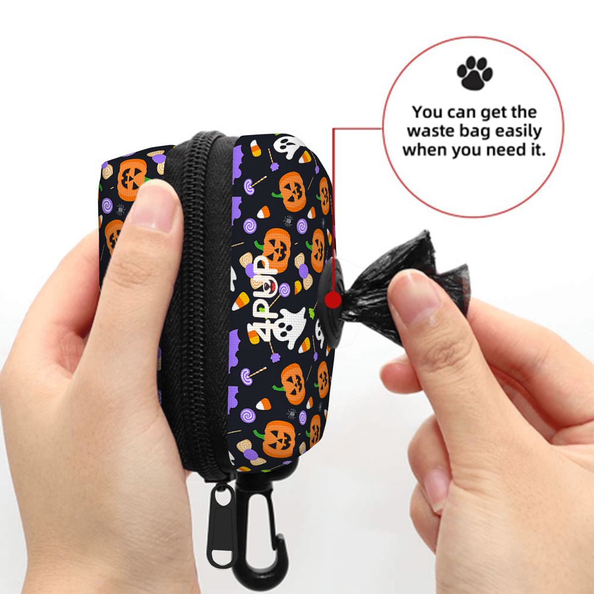 Duke  - Dog Poop Bag Holder  | Leash Attachment