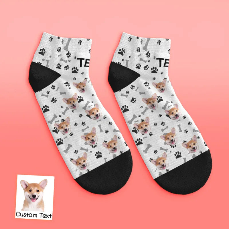 Personalized Dog Ankle Socks