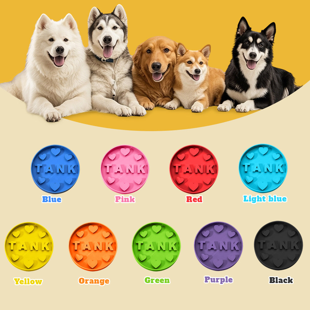 Personalized Slow Feeder Dog Bowl