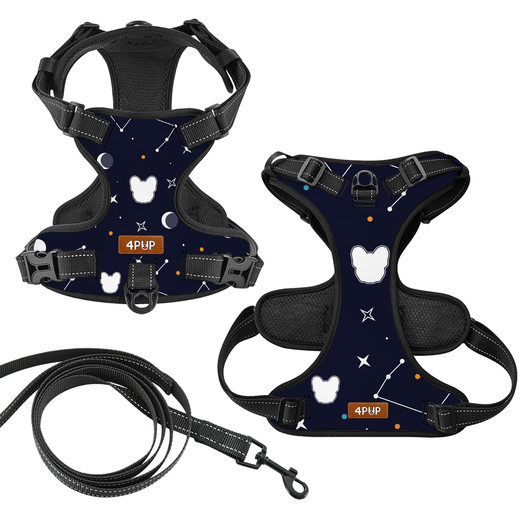 Apollo - NO-PULL Dog Harness & Leash Set | for small and large Dogs