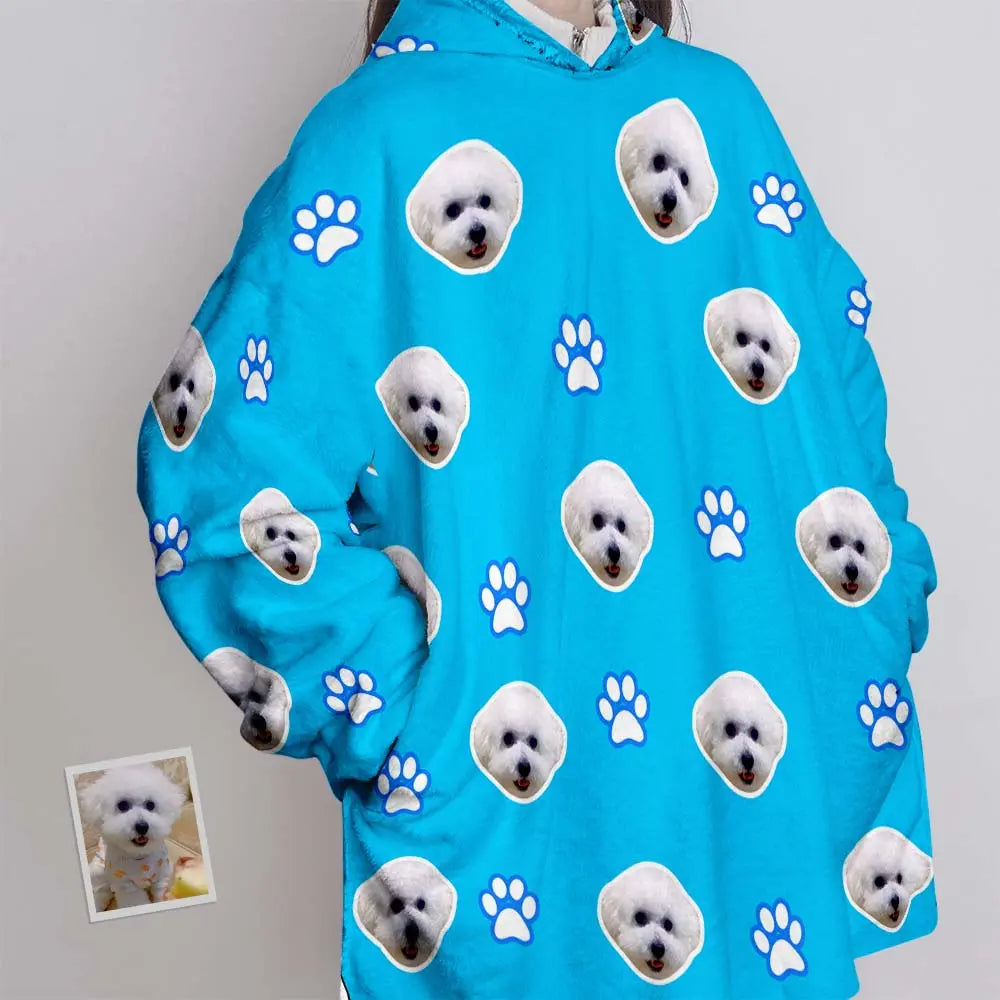 Custom Dog Photo Women’s Pajamas – Personalized Sleepwear for Comfort & Style