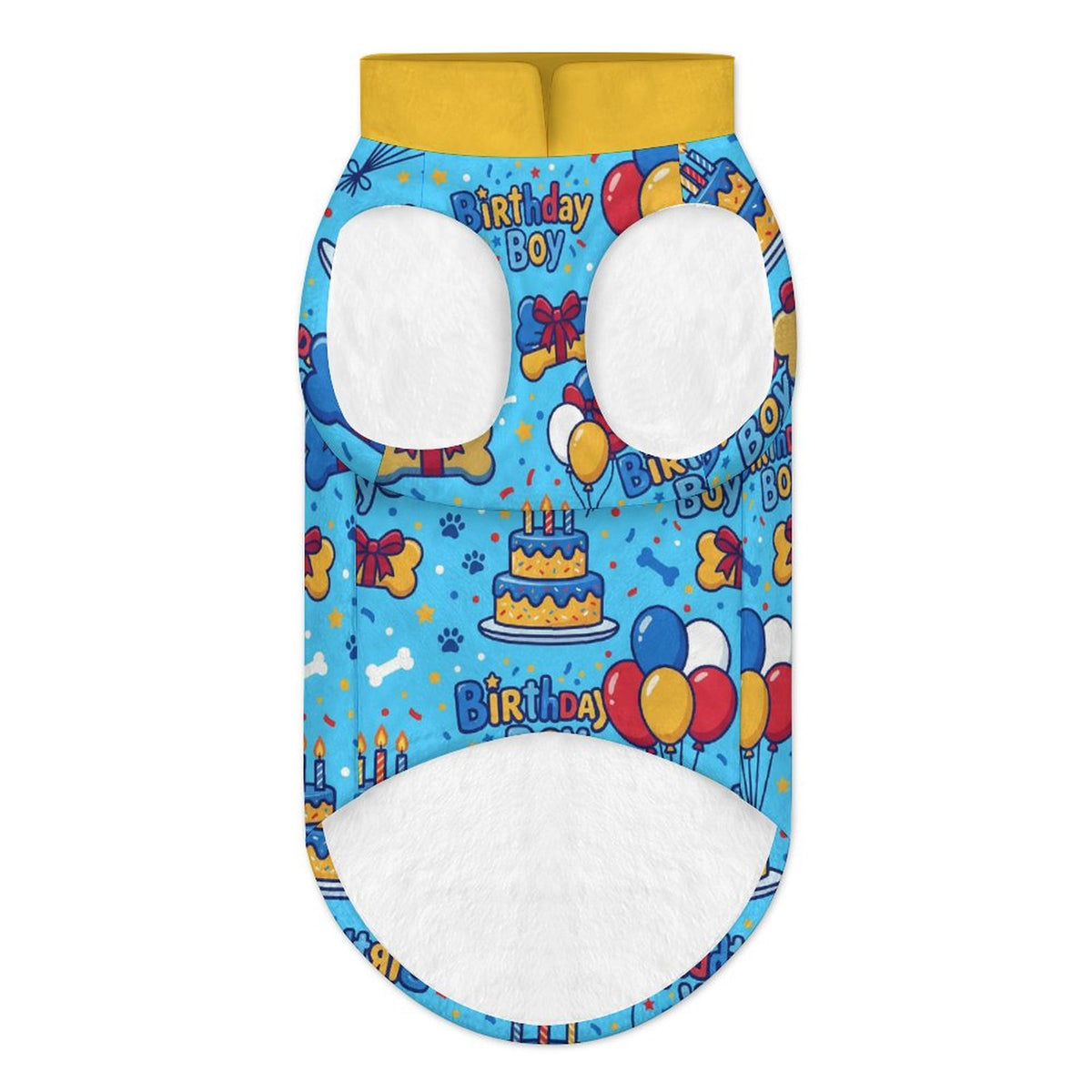 Birthday Boy Small Dog Fleece Vest