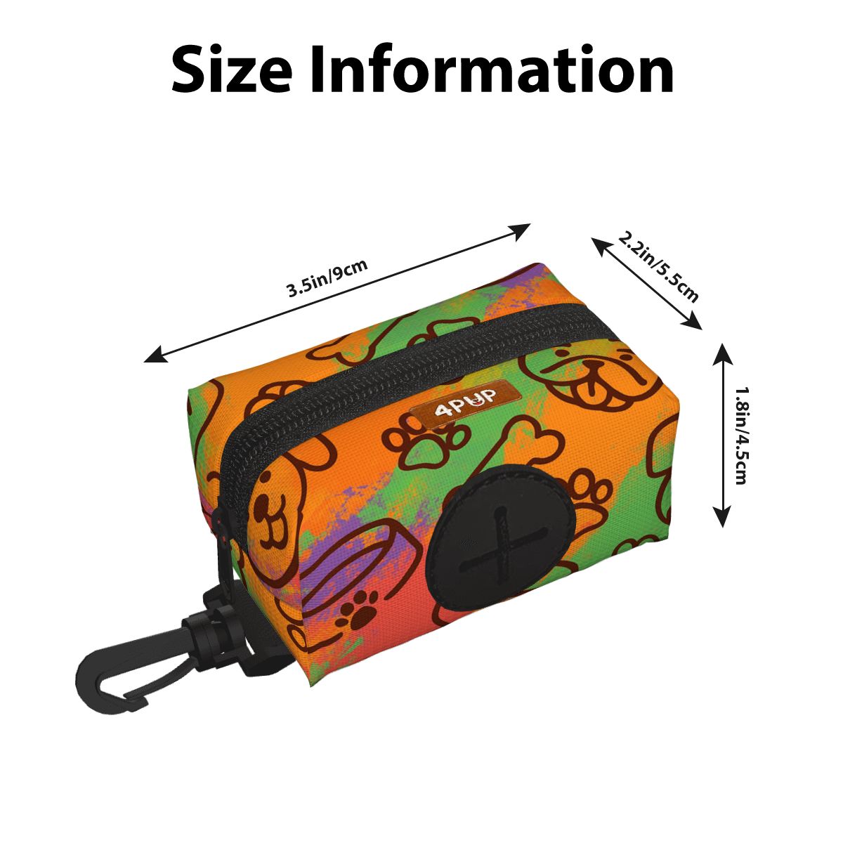 MOlly  - Dog Poop Bag Holder  | Leash Attachment
