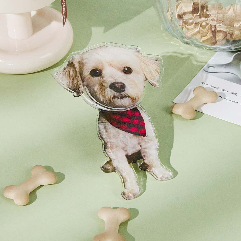 Personalized Dog Photo Refrigerator Magnet