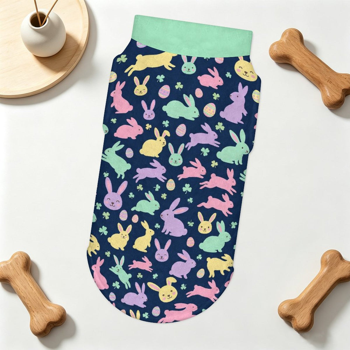 Easter Bunny Small Dog Fleece Vest