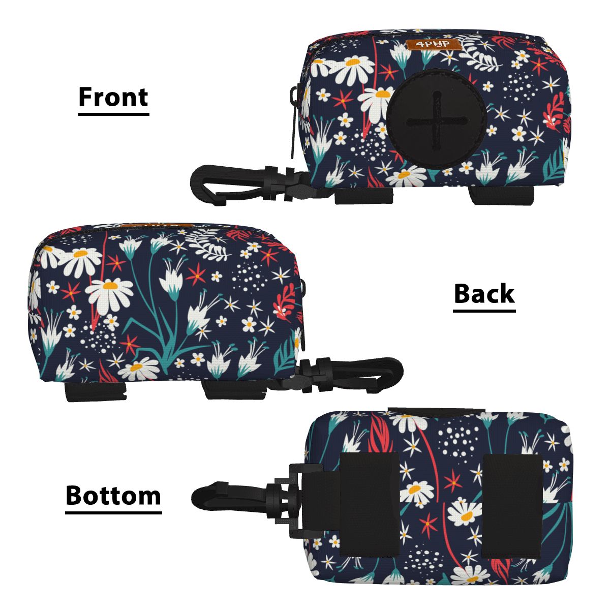 Juce - Dog Poop Bag Holder  | Leash Attachment