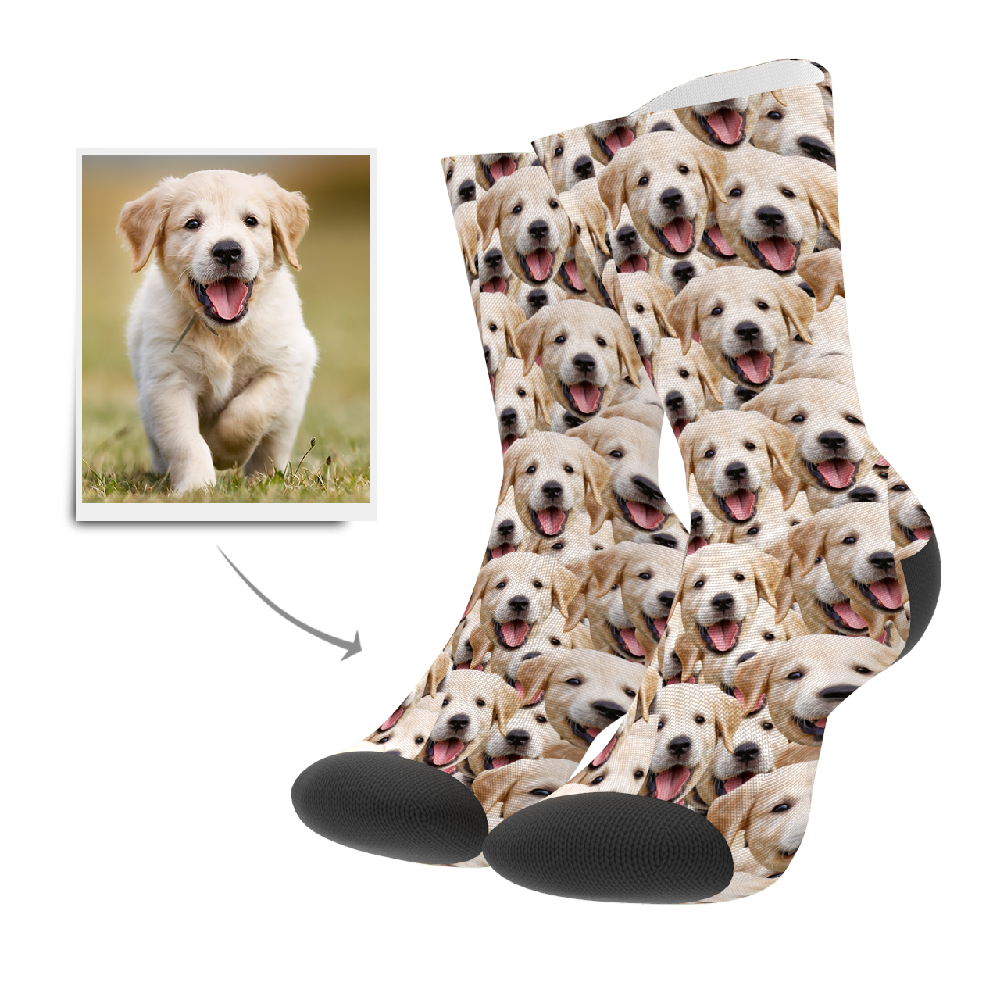 Custom Casual Socks – Fun Personalized Dog Lover Gift