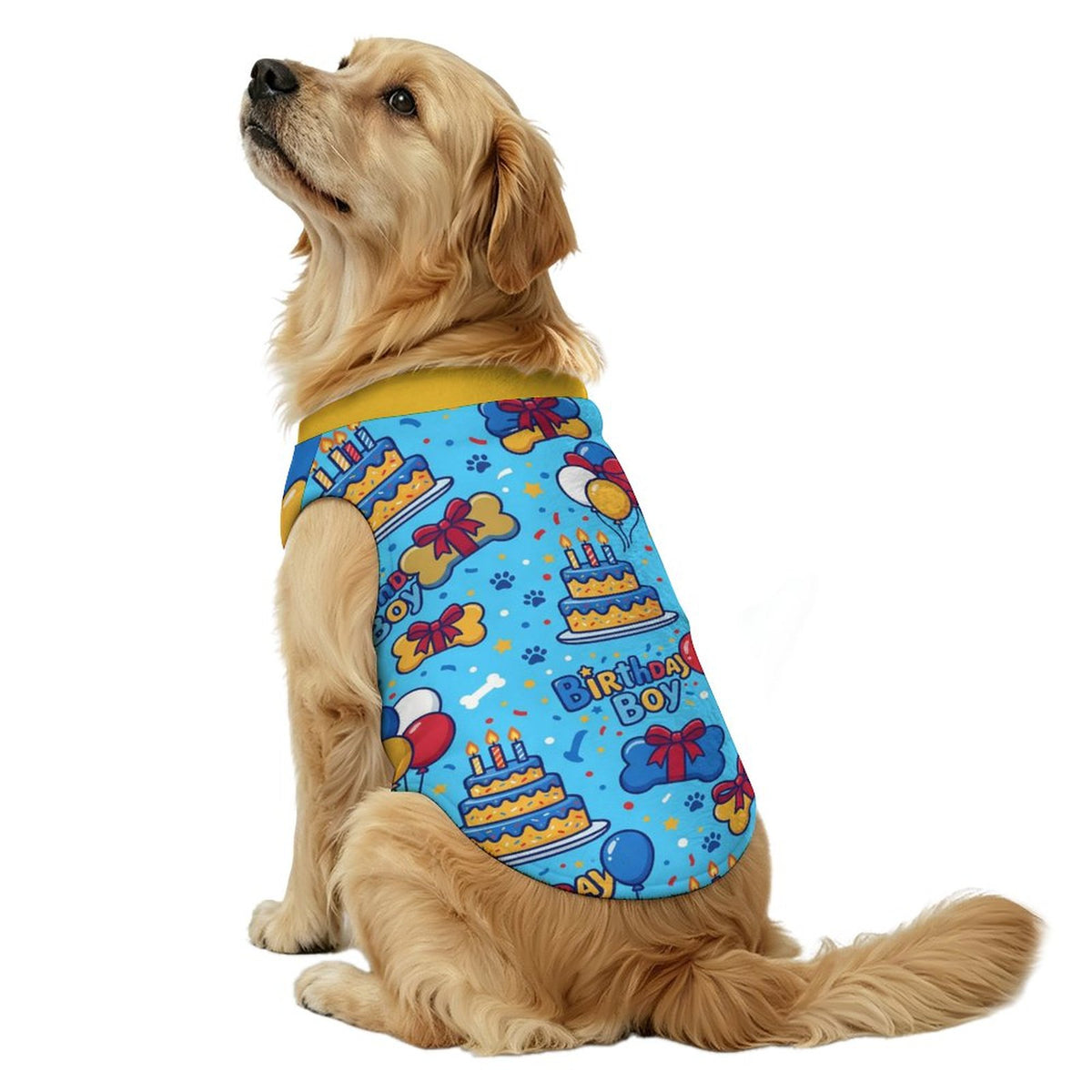 Birthday Boy Big Dog Fleece Vest