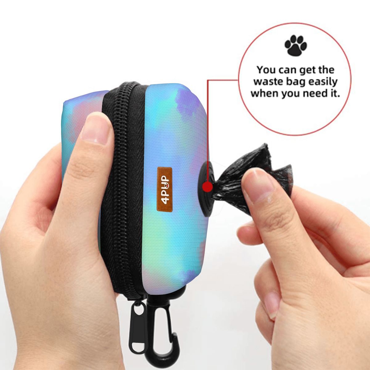 Coddy  - Dog Poop Bag Holder  | Leash Attachment