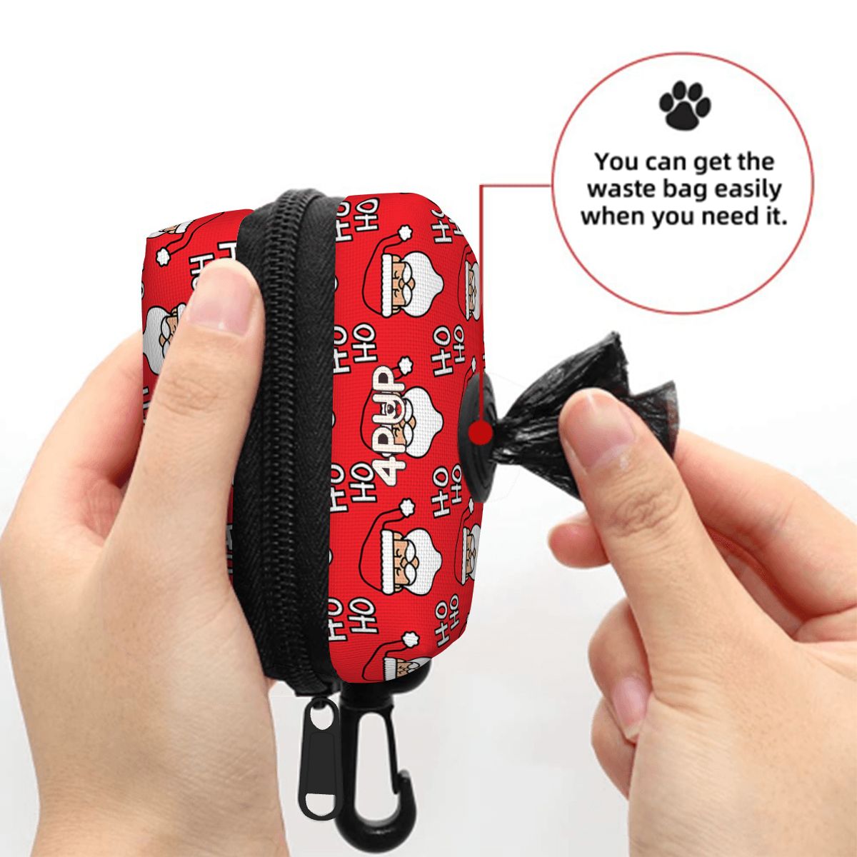 Buddy  - Dog Poop Bag Holder  | Leash Attachment