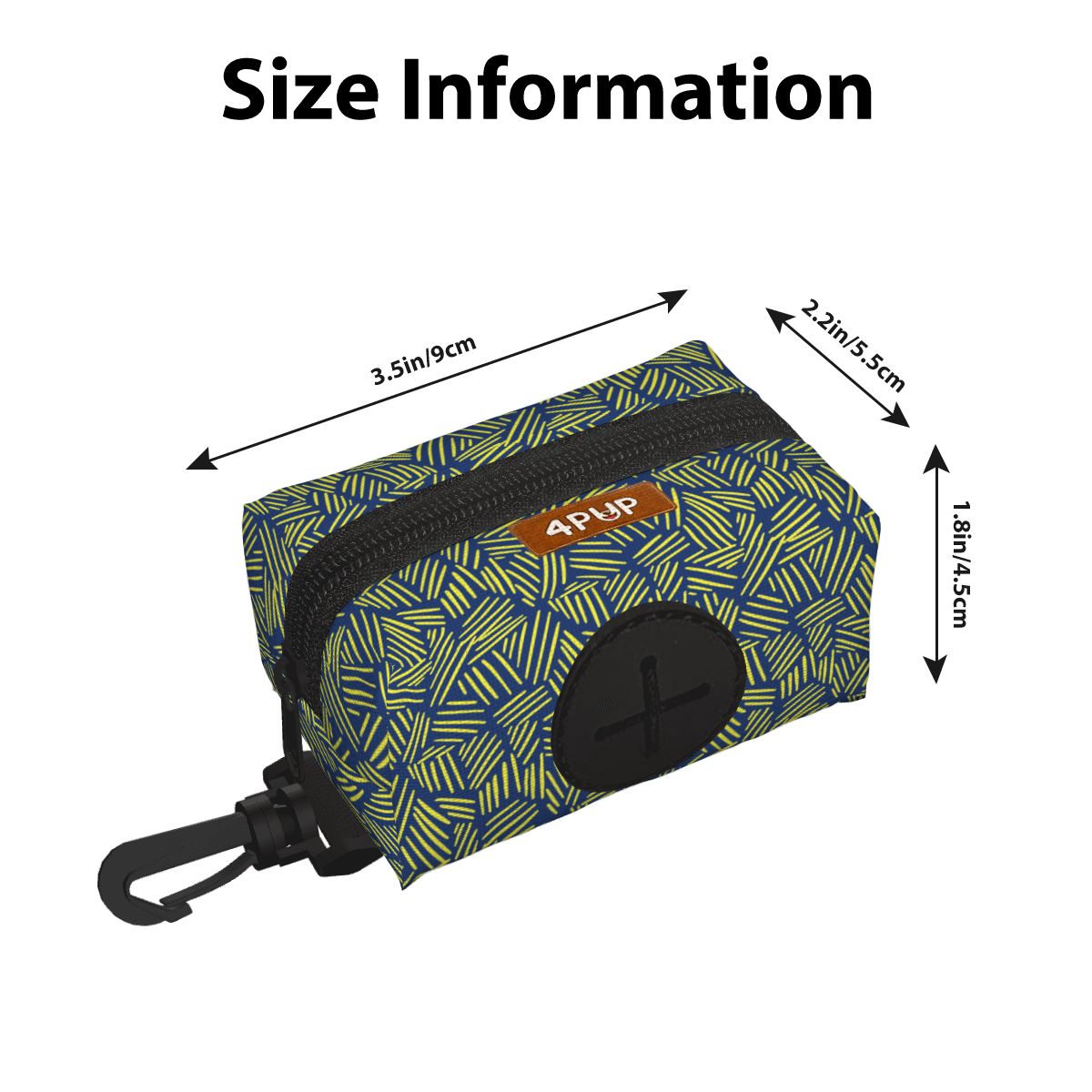 Jasper  - Dog Poop Bag Holder  | Leash Attachment