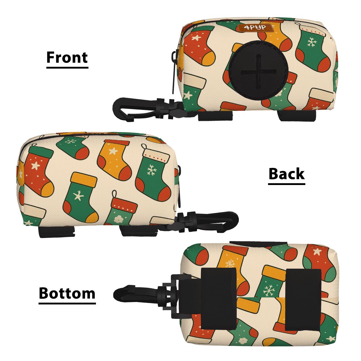 Hank - Dog Poop Bag Holder  | Leash Attachment