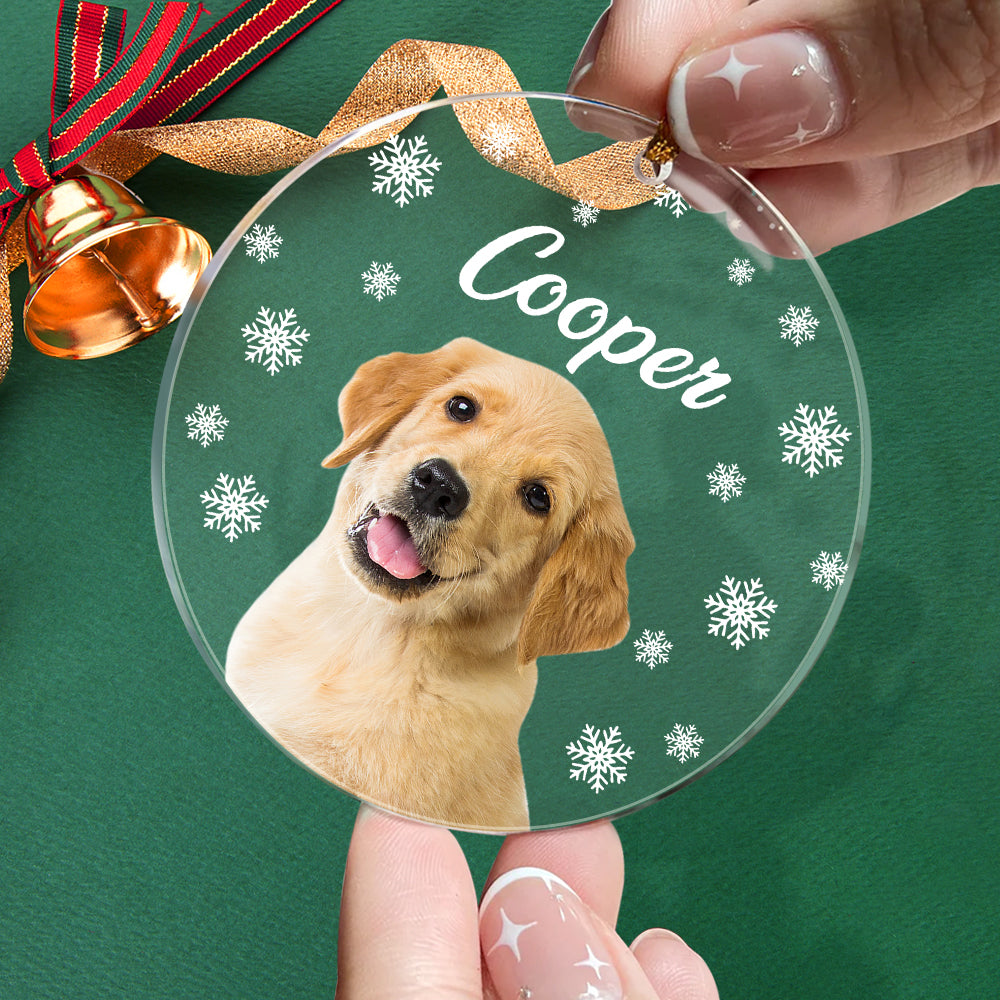 Personalized Dog Christmas Ornament