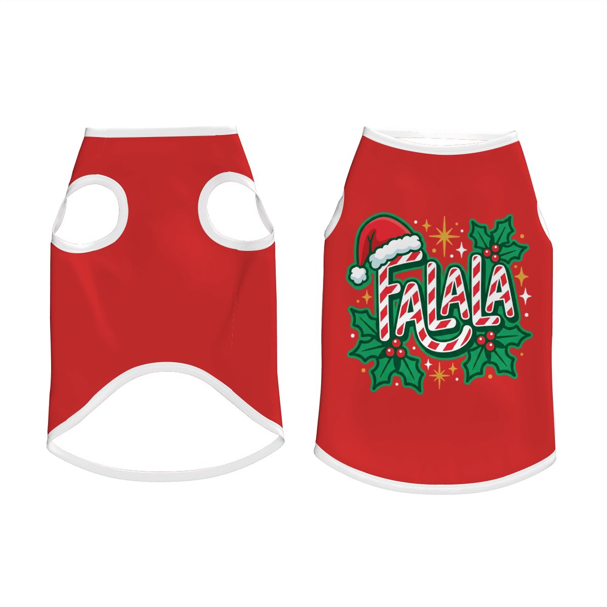 Fa La La Big Dog Shirt