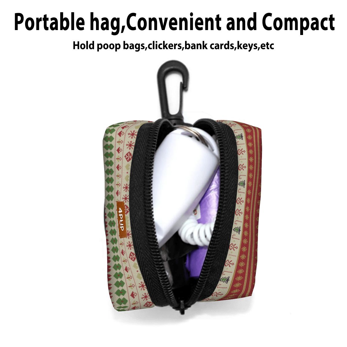 Tayson  - Dog Poop Bag Holder  | Leash Attachment
