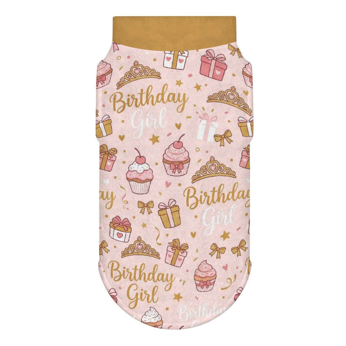 Birthday Girl Small Dog Fleece Vest