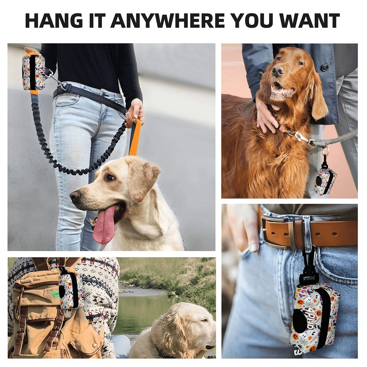 MAX  - Dog Poop Bag Holder  | Leash Attachment