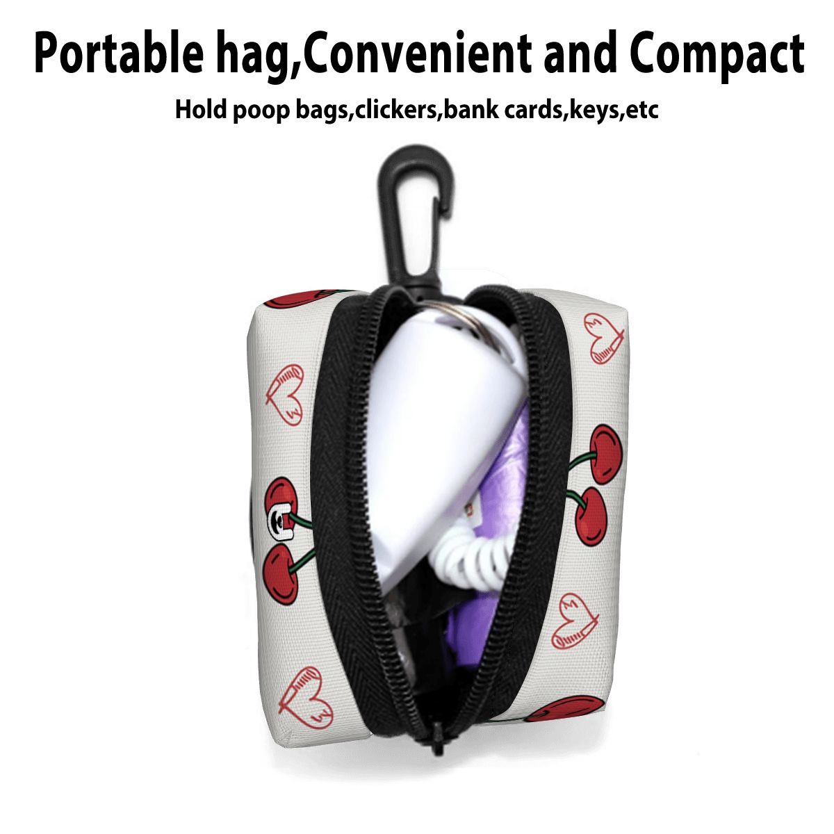 Finn  - Dog Poop Bag Holder  | Leash Attachment
