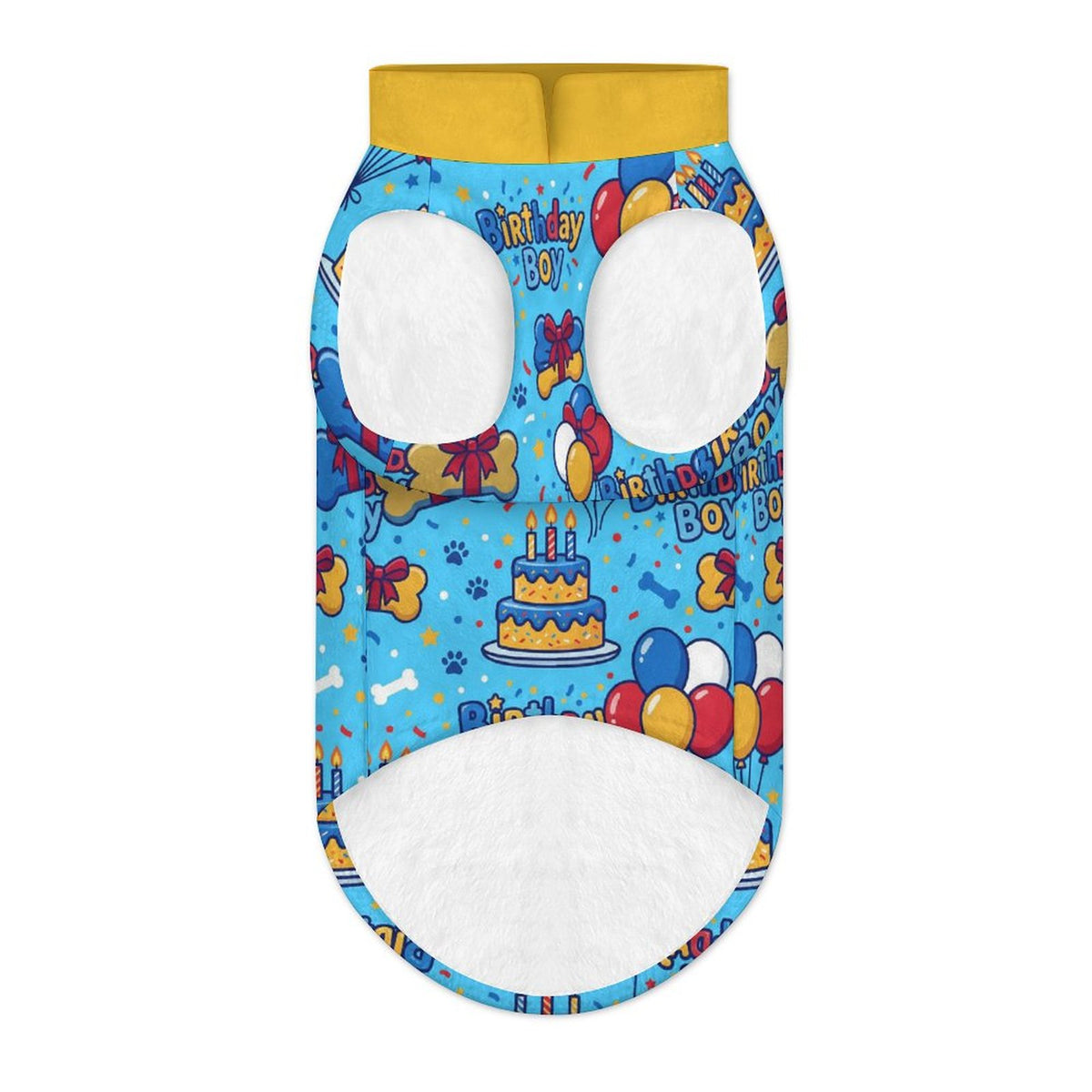 Birthday Boy Big Dog Fleece Vest