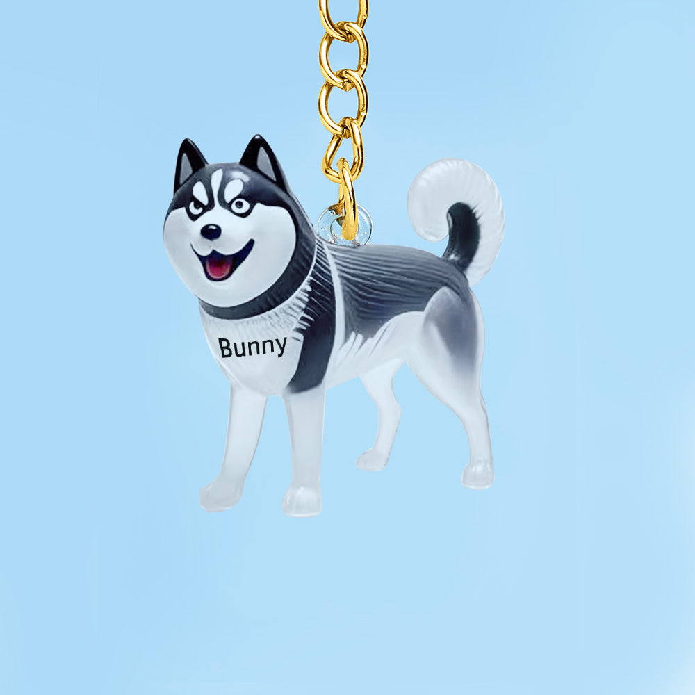 Fur-Ever With You Keepsake Dog Keychain