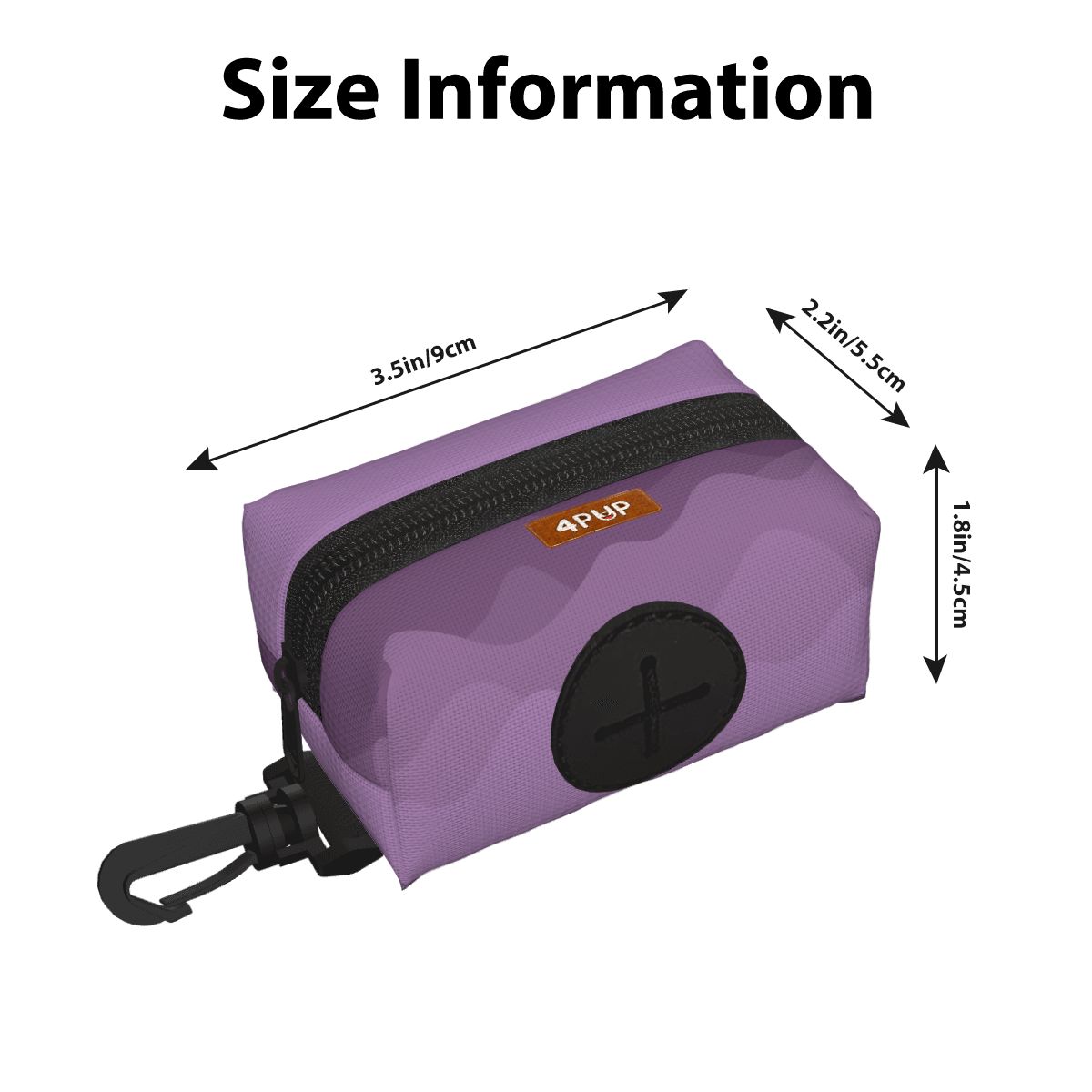 Cooper - Dog Poop Bag Holder  | Leash Attachment