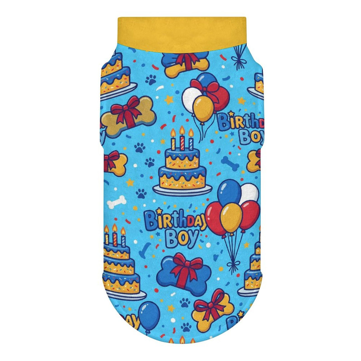 Birthday Boy Small Dog Fleece Vest