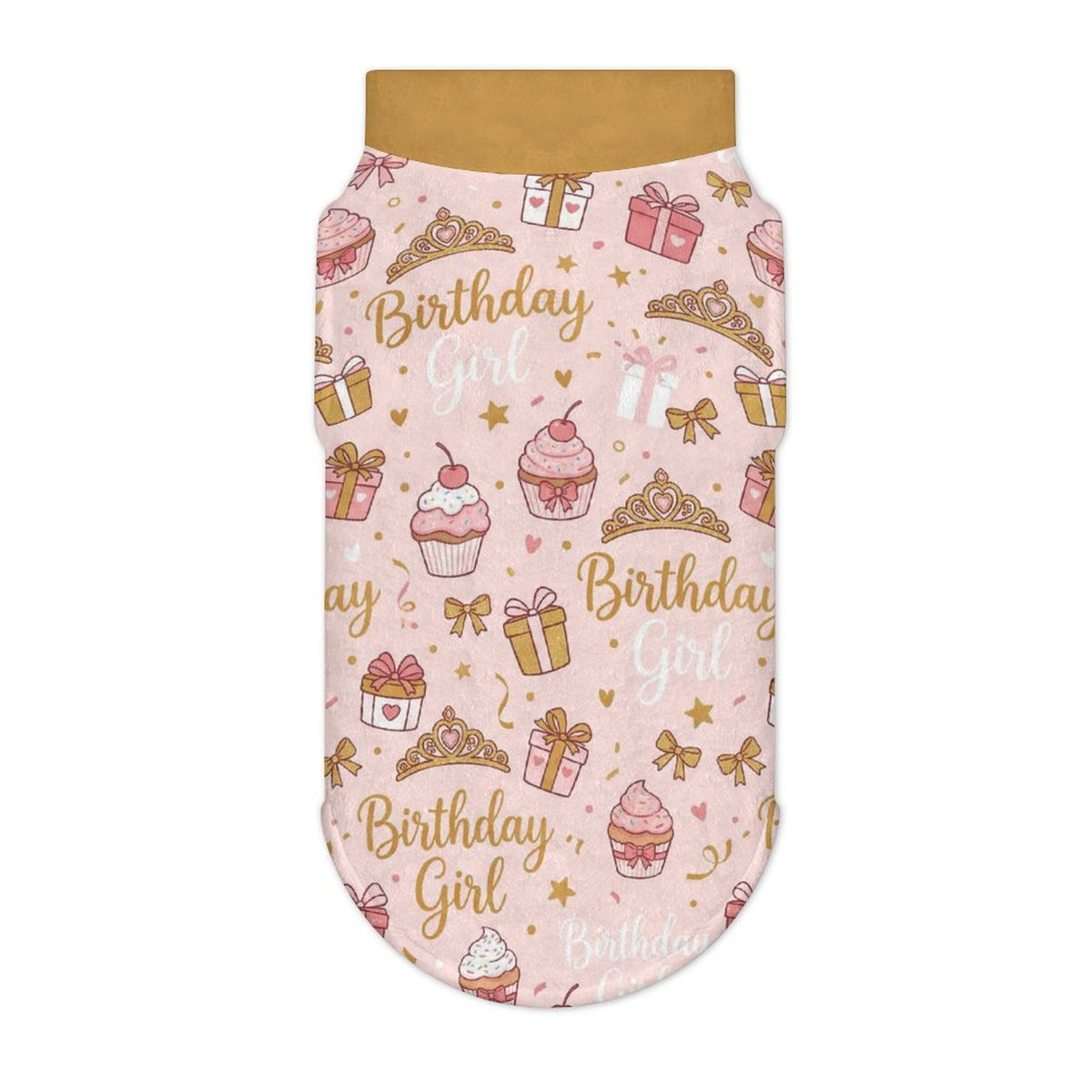 Birthday Girl Big Dog Fleece Vest