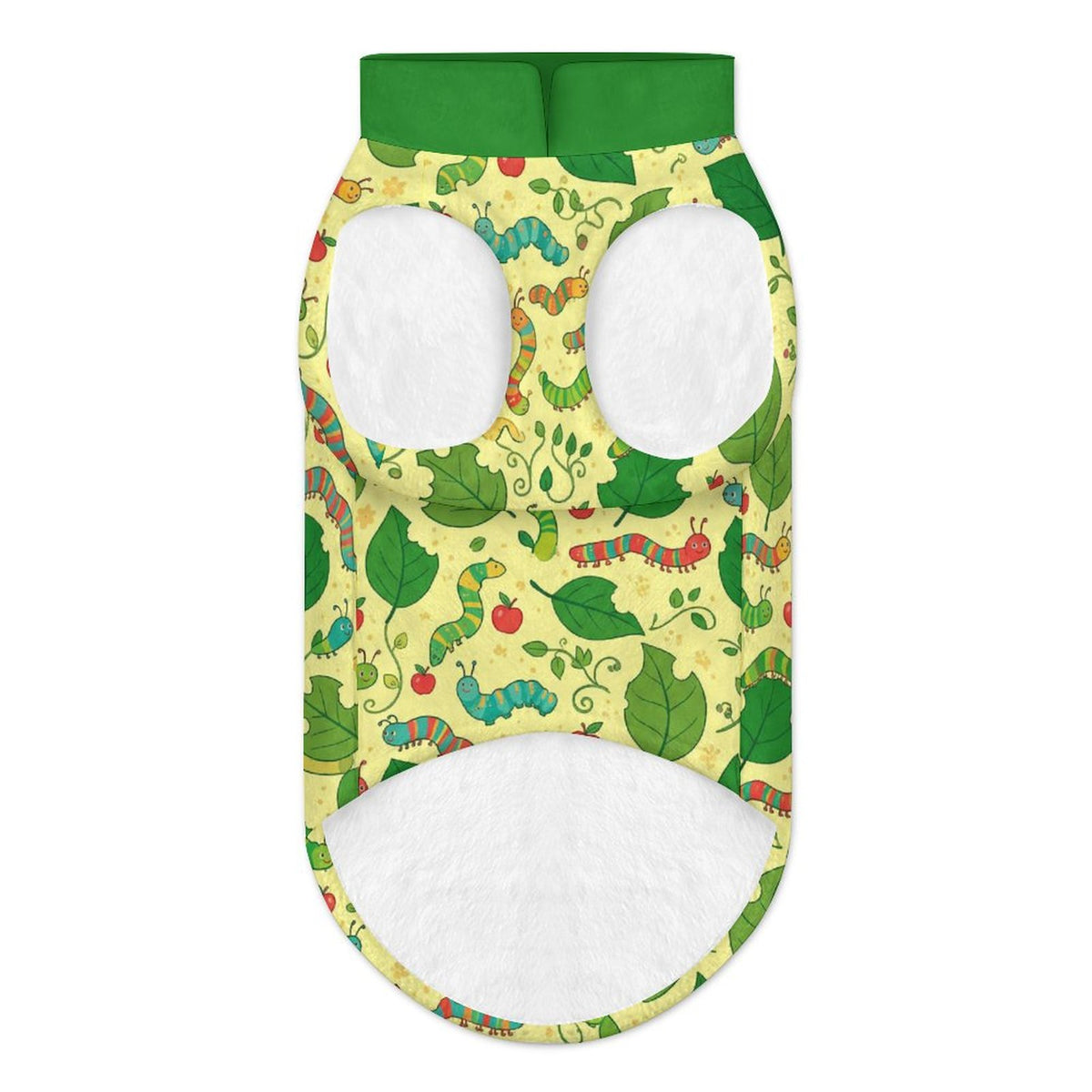 Cute Caterpillar Small Dog Fleece Vest