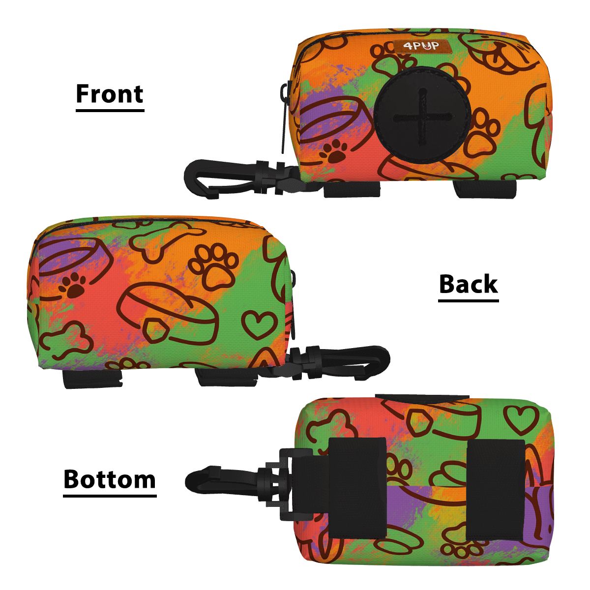 MOlly  - Dog Poop Bag Holder  | Leash Attachment