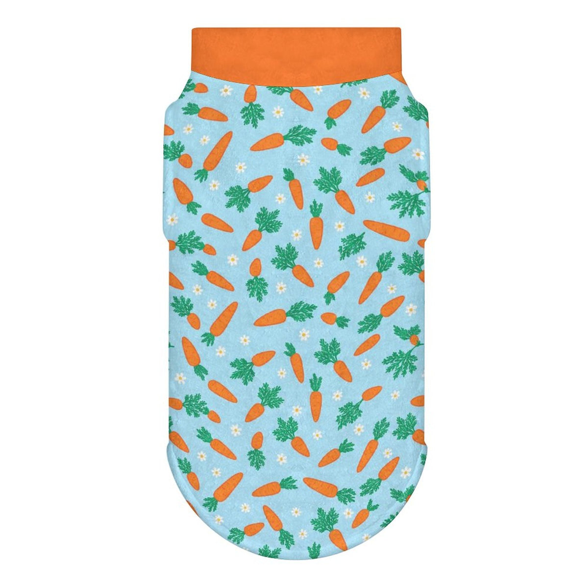 Fresh Carrot Small Dog Fleece Vest