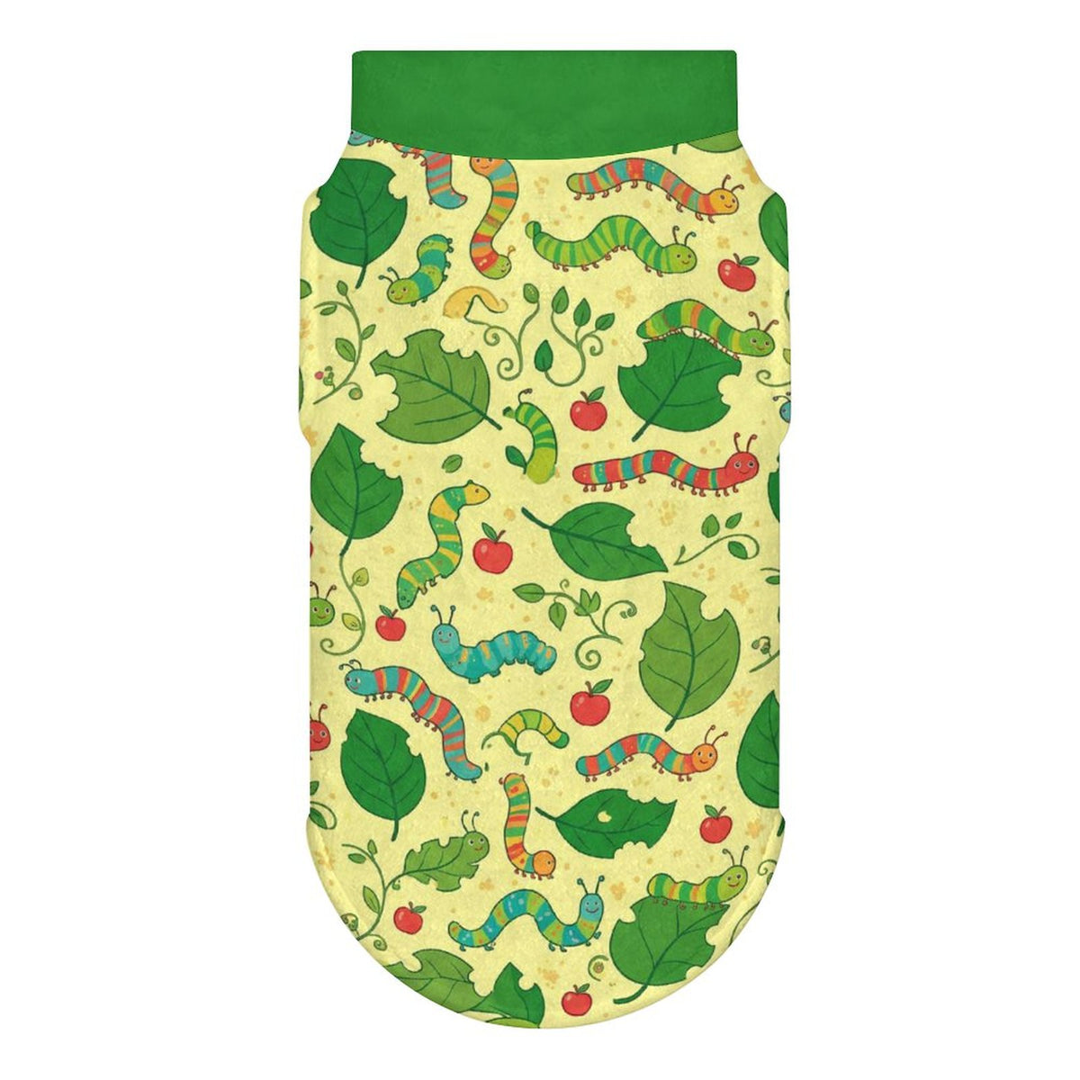 Cute Caterpillar Small Dog Fleece Vest