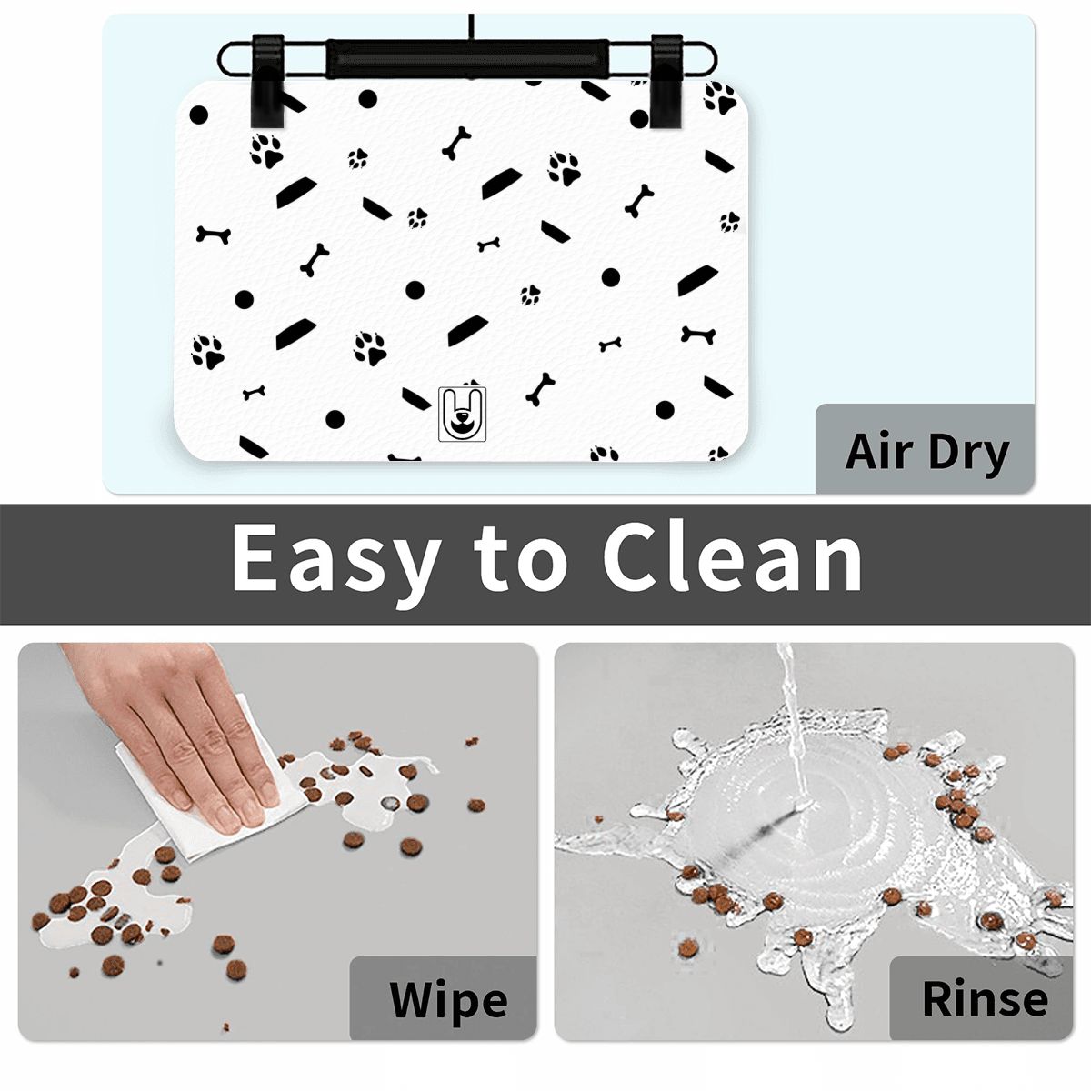 Hugo  - Dog Food Mat