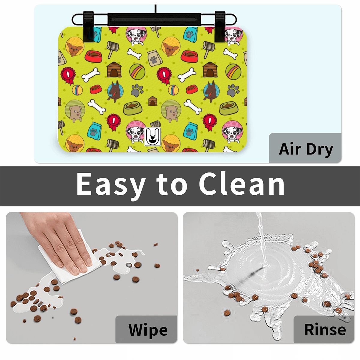 Panda - Dog Food Mat