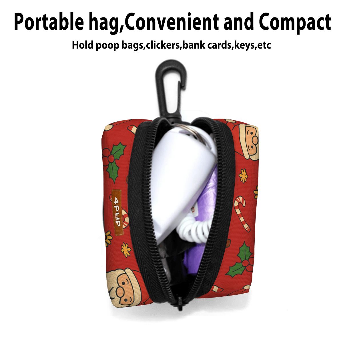 Stella  - Dog Poop Bag Holder  | Leash Attachment