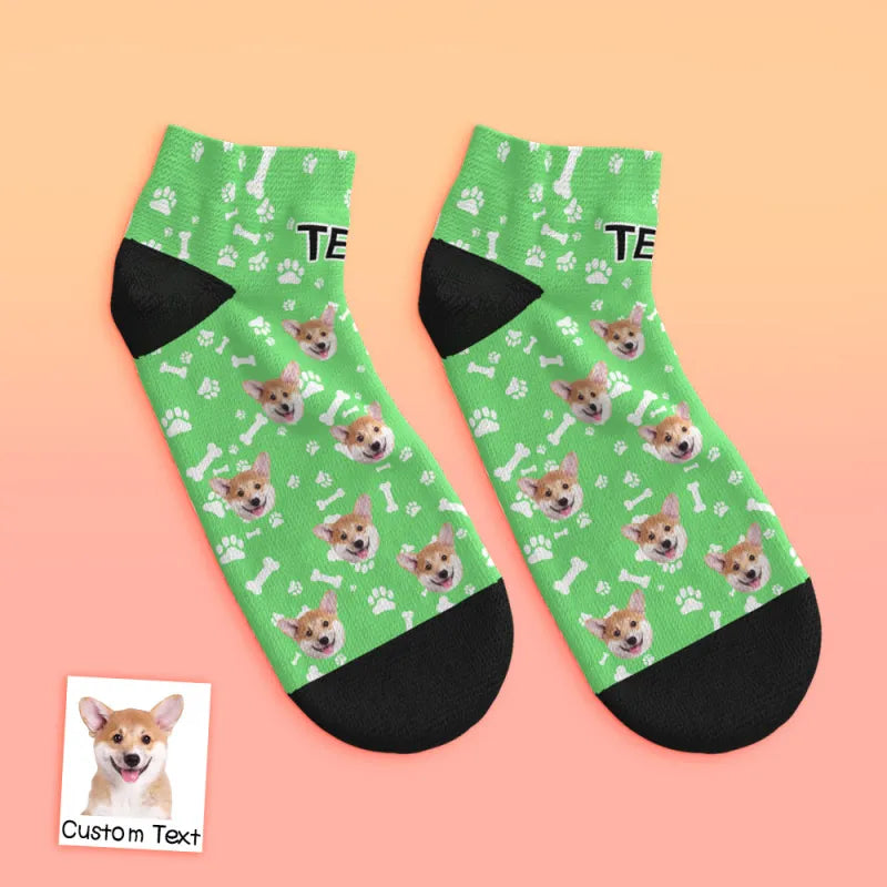 Personalized Dog Ankle Socks