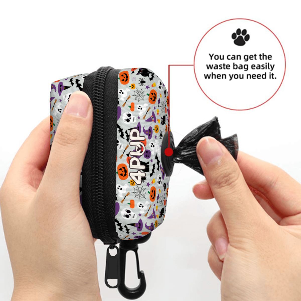 MAX  - Dog Poop Bag Holder  | Leash Attachment