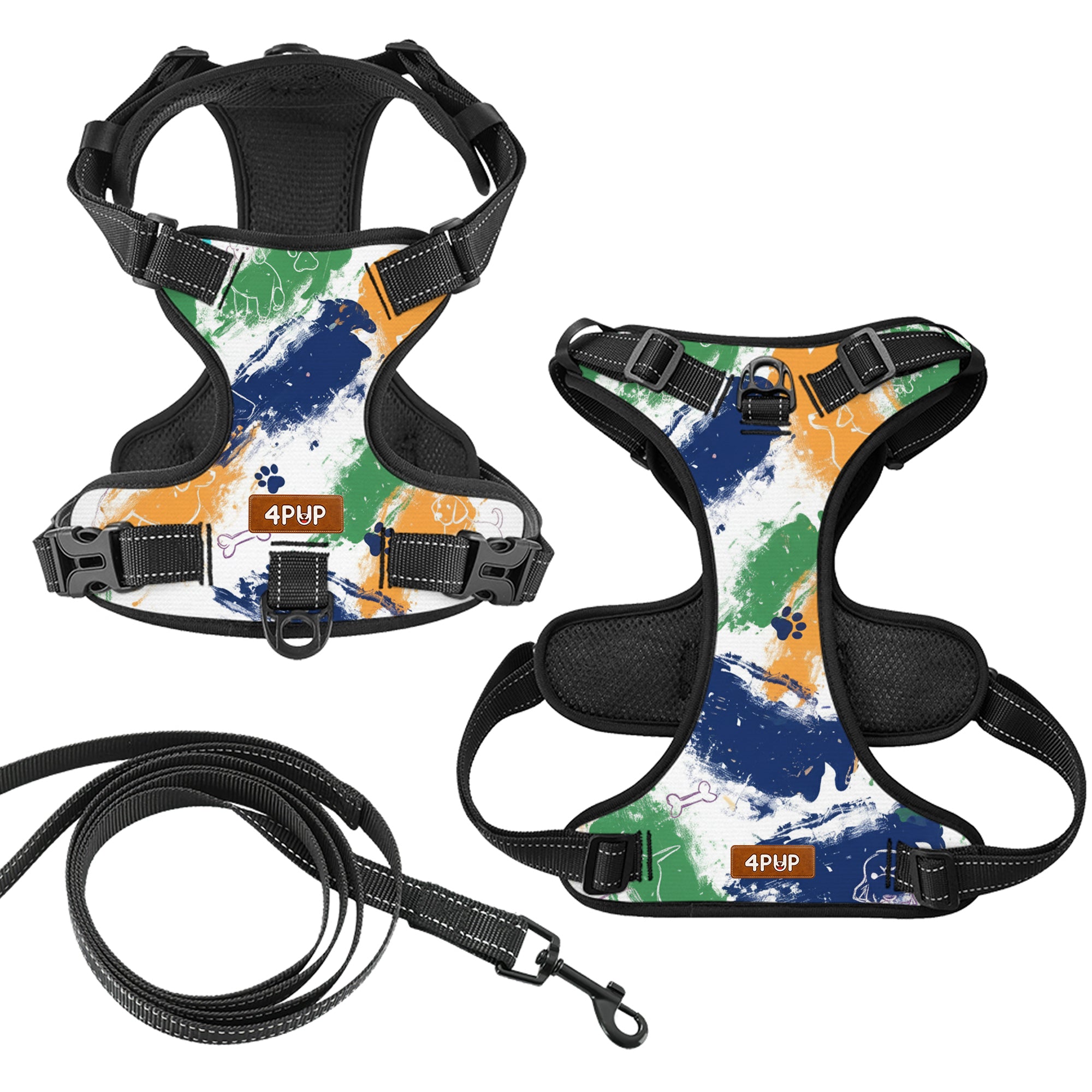 Oliver - NO-PULL Dog Harness & Leash Set | for small and large Dogs