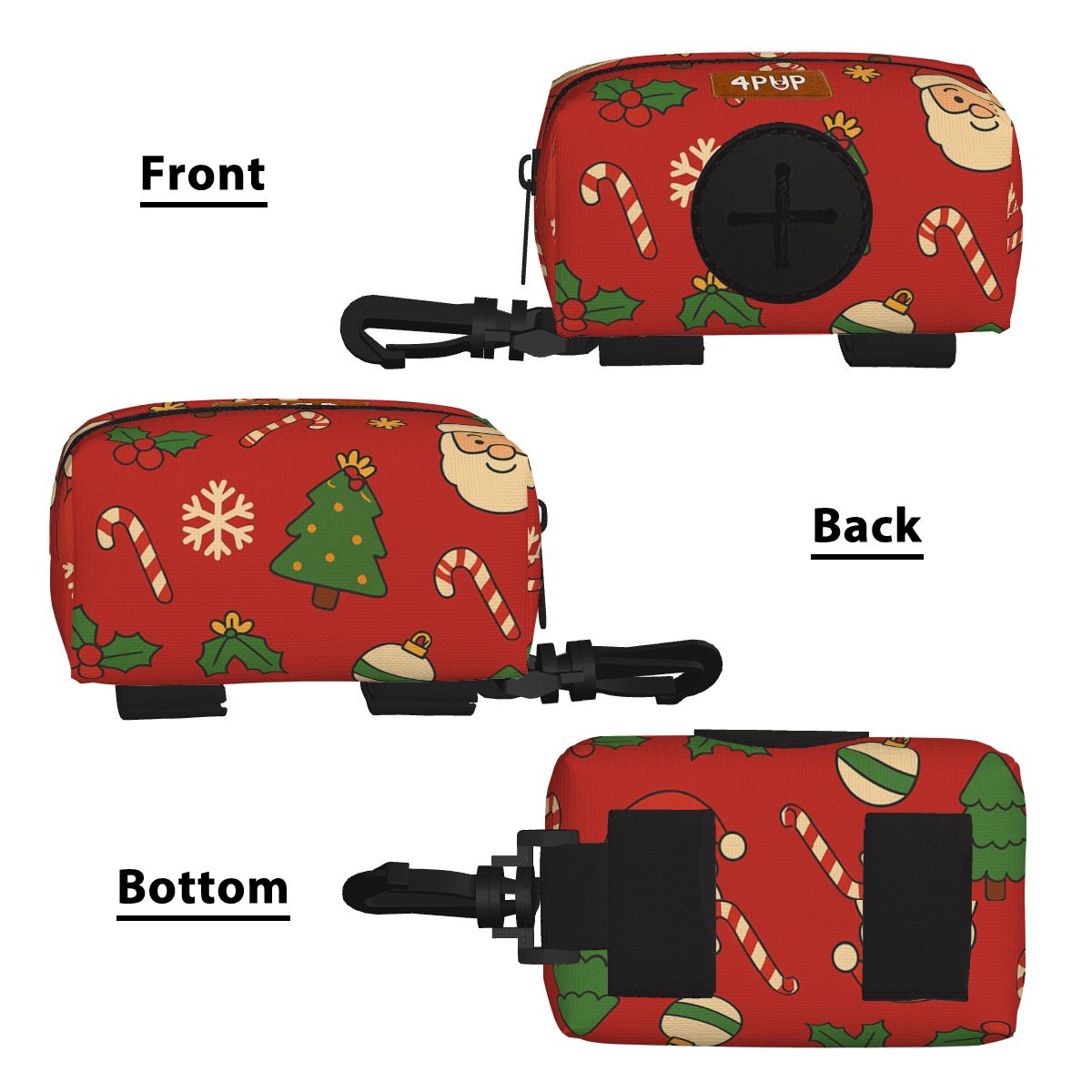 Stella  - Dog Poop Bag Holder  | Leash Attachment