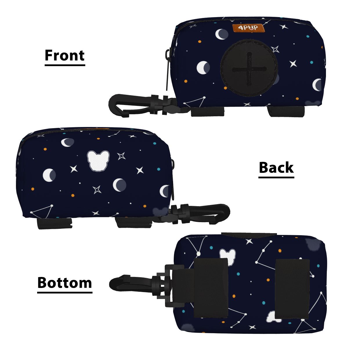 Apollo - Dog Poop Bag Holder  | Leash Attachment