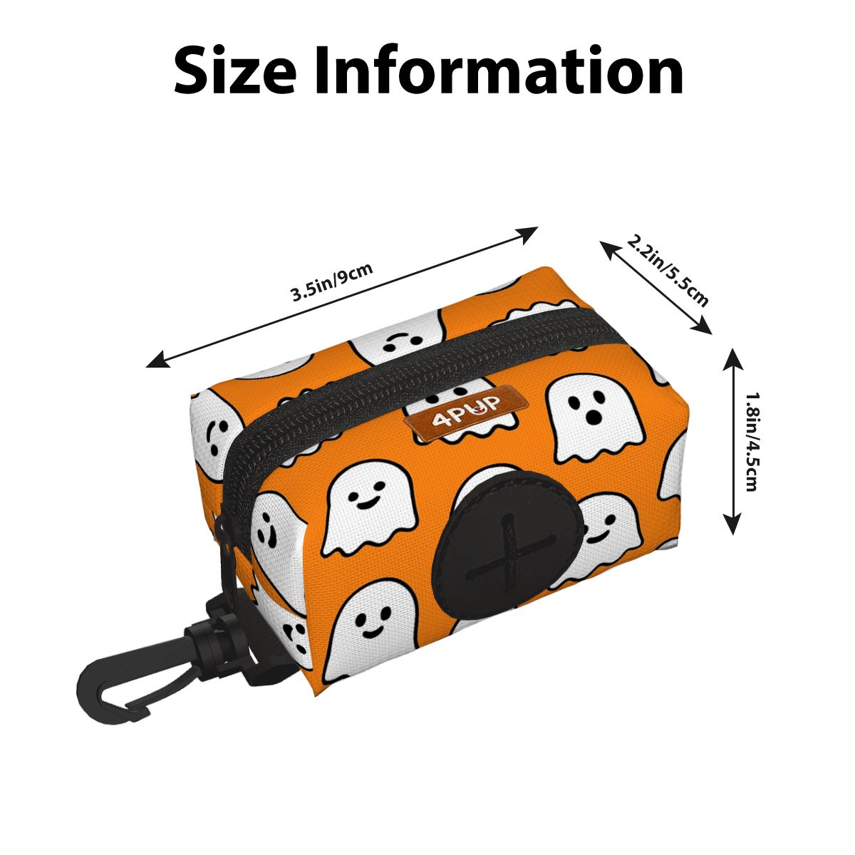 Mocha  - Dog Poop Bag Holder  | Leash Attachment